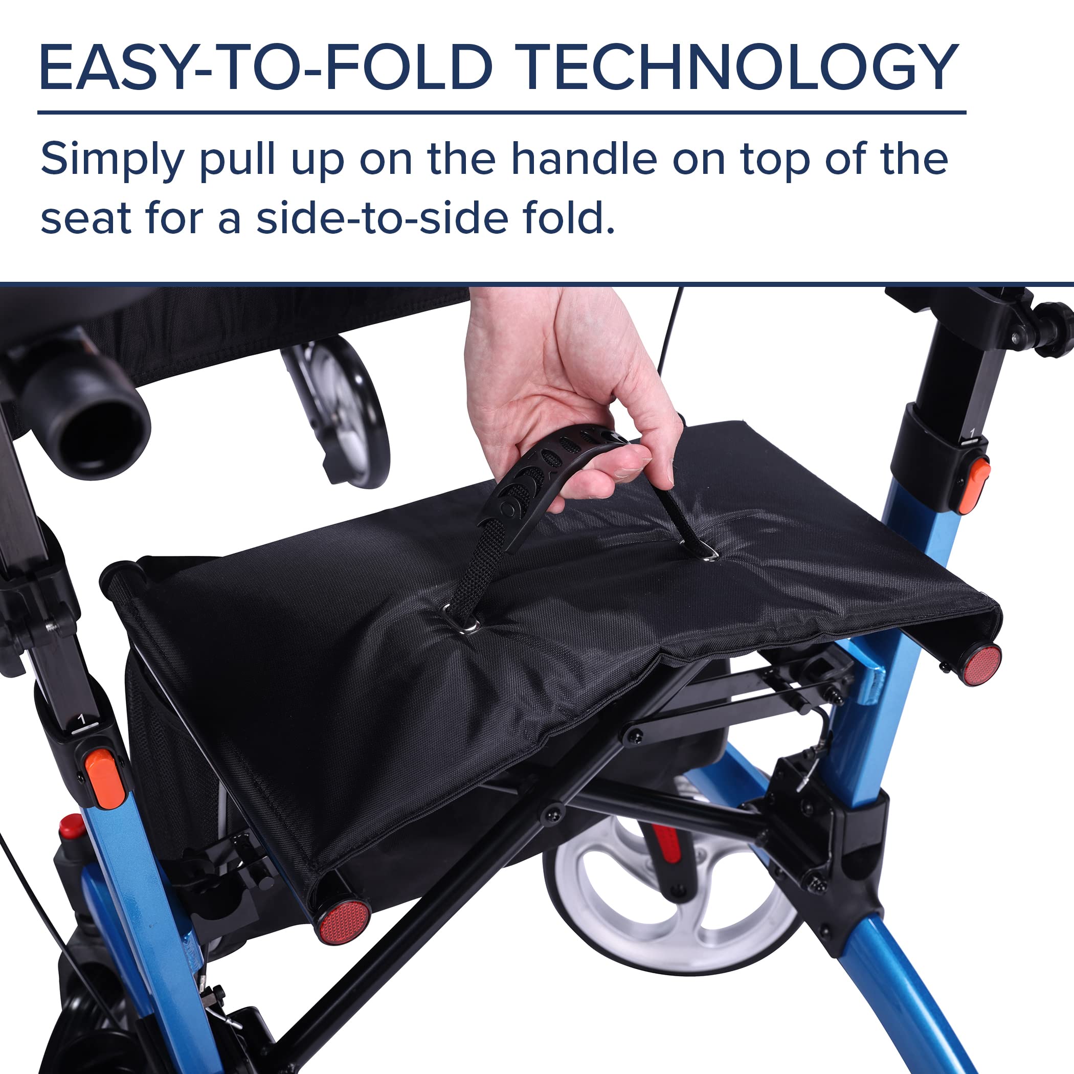 Foto 6 pulgar | Upright Walker Drive Medical Elevate Gris Con Asiento - Venta Internacional.