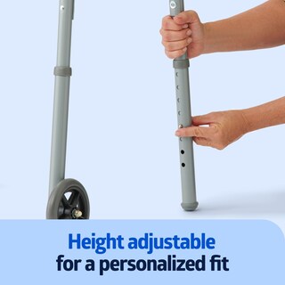 Foto 4 | Walker Medline Plegable, Ligera Para Personas Mayores, Con Ruedas De 5 Pulgadas - Venta Internacional.