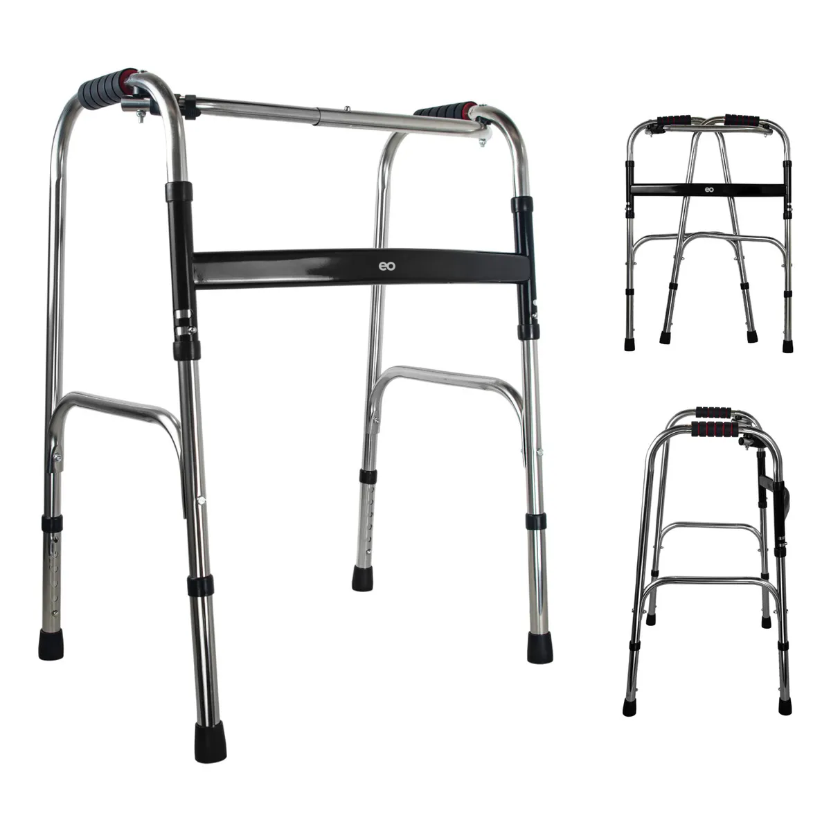 Foto 4 pulgar | Andadera Ortopédica Plegable Altura Ajustable Resistente Eo Safe Imports Esi-19149 Plata