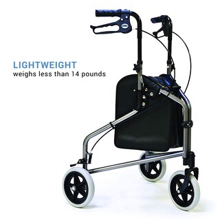 Foto 2 | Walker Lumex, Plegable Y Liviano En 3 Ruedas, Para Personas Mayores - Venta Internacional.