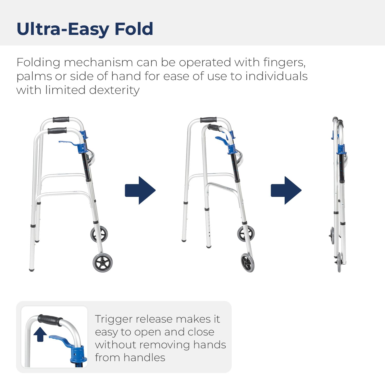 Foto 4 | Disparador Plegable Walker Drive Medical 10226-1 - Venta Internacional.