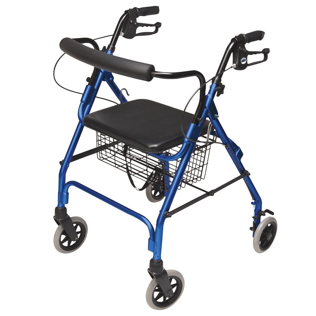 Foto 2 pulgar | Rollator Lumex Walkabout Lite Ligero De 6,6 Kg Con Asiento Azul - Venta Internacional.