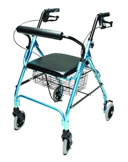Foto 1 | Rollator Lumex Walkabout Lite Ligero De 6,6 Kg Con Asiento Aqua - Venta Internacional.