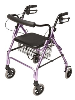 Foto 1 | Rollator Lumex Walkabout Lite Ligero De 6,6 Kg Con Asiento - Venta Internacional.