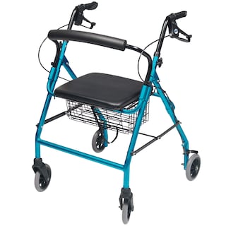 Foto 1 | Rollator Lumex Walkabout Wide Con Asiento De 15.5 Pulgadas Aqua Rj4318aq - Venta Internacional.