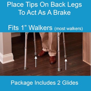 Foto 5 | Walker Auto Glides Carex Para Personas Mayores Y Adultos, Ajuste Universal - Venta Internacional.