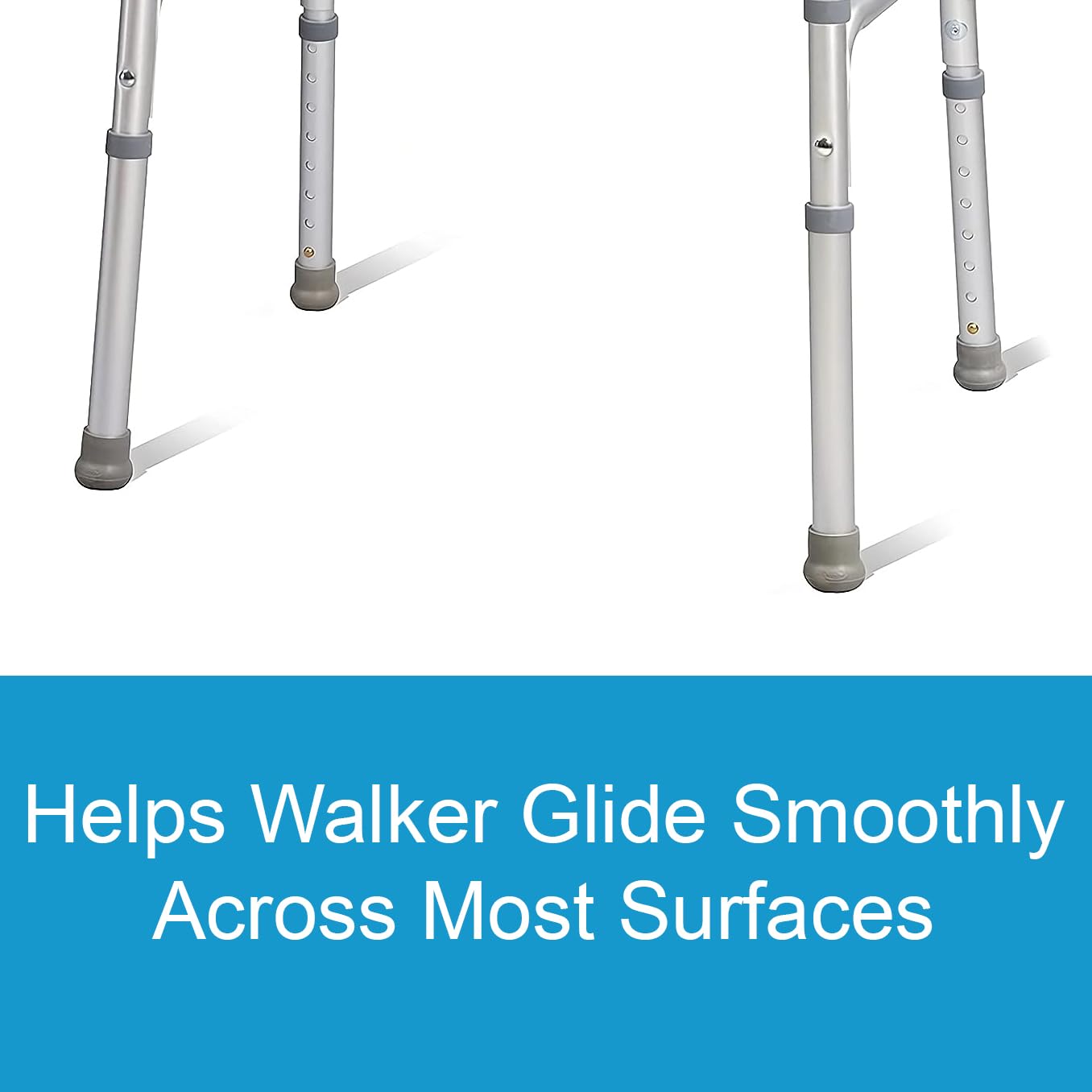 Foto 7 pulgar | Walker Auto Glides Carex Para Personas Mayores Y Adultos, Ajuste Universal - Venta Internacional.