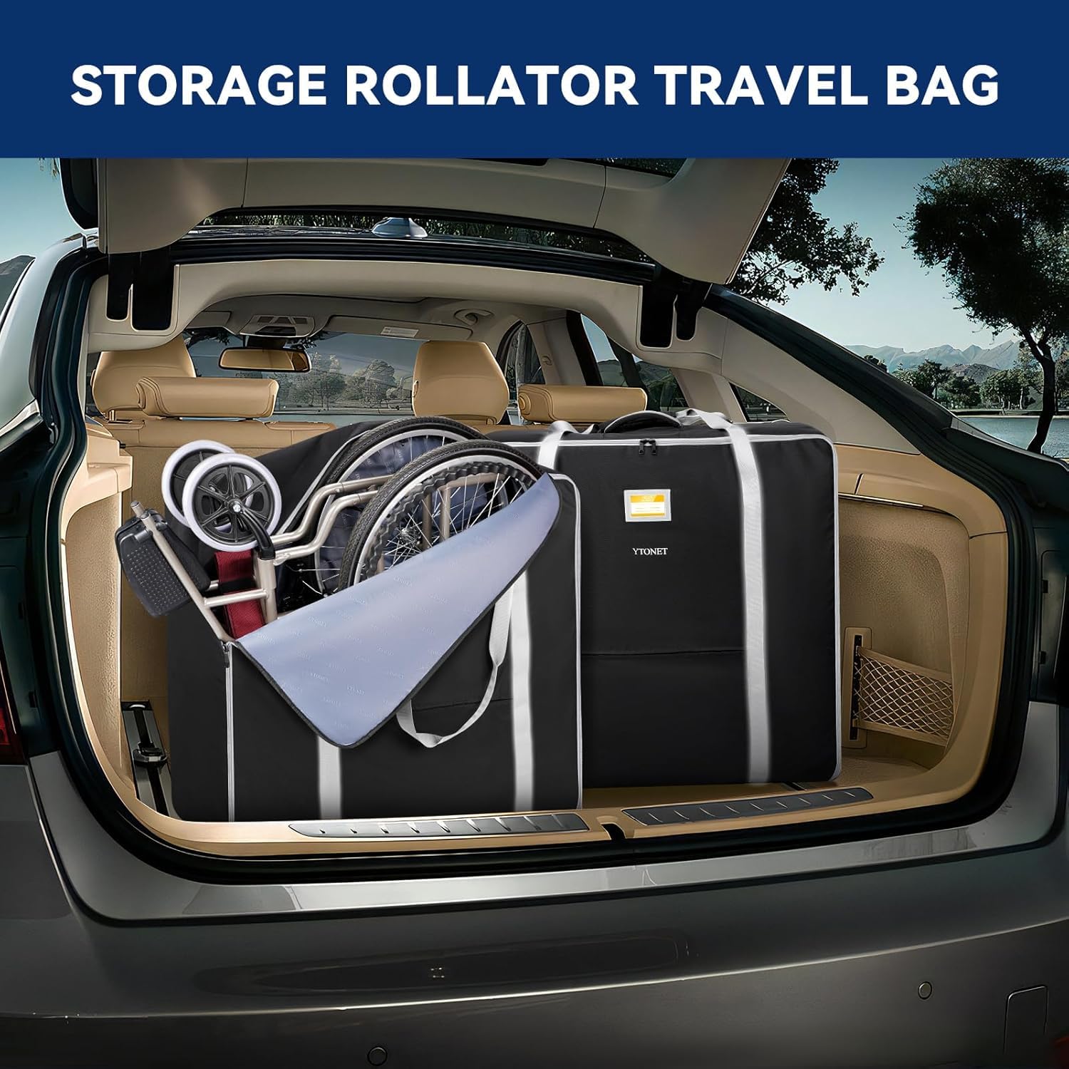 Foto 7 pulgar | Bolsa De Silla De Ruedas Ytonet Para Sillas De Ruedas Plegables 34 De Largo X 11 De Ancho X 32 De Alto - Venta Inte