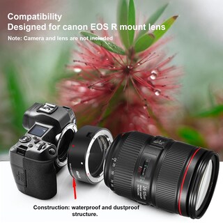 Foto 6 | Adaptador de Objetivo Meike Ef-eosr con Enfoque Automático para Canon Ef/ef-s A Eos-r - Venta Internacional
