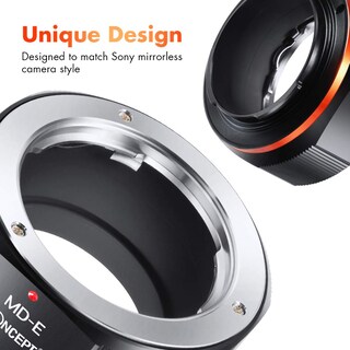 Foto 5 | Adaptador De Montura De Lente K&f Concept Md A Nex Para Lentes Minolta Md Mc - Venta Internacional.