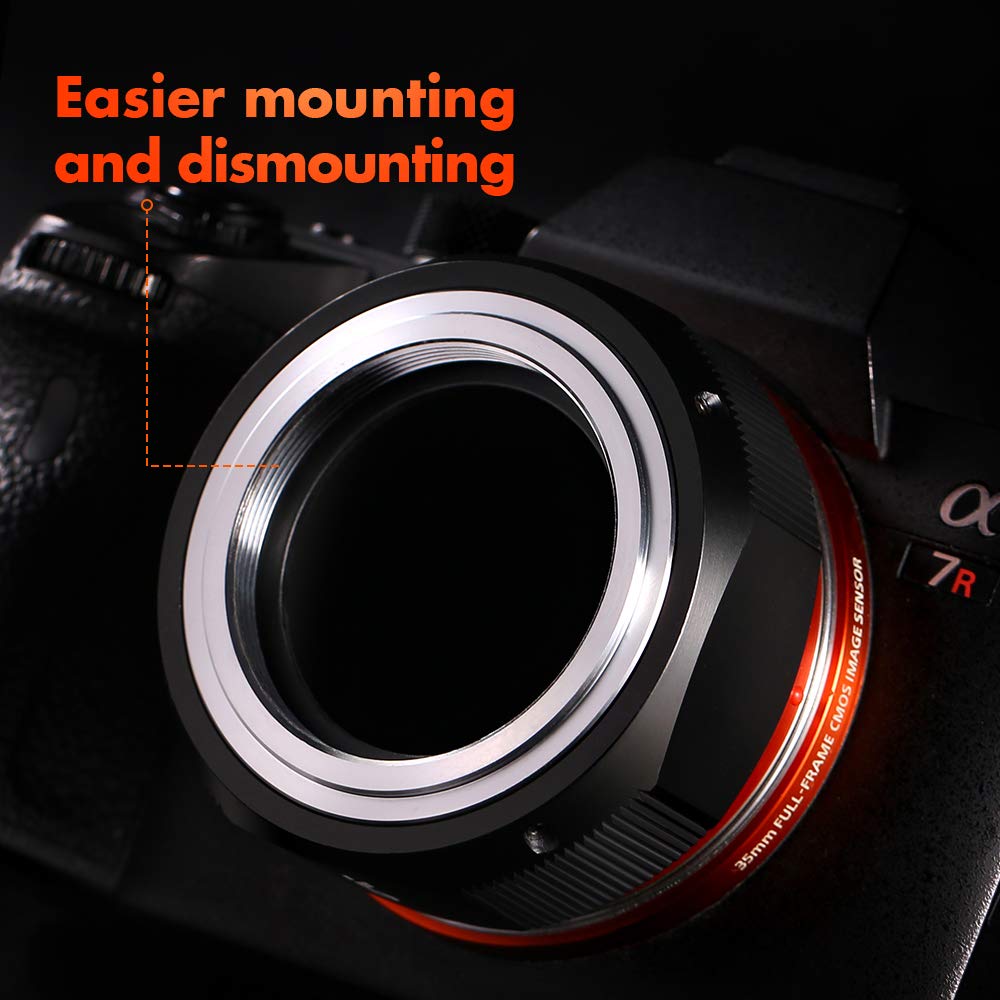 Foto 4 | Adaptador De Montura De Objetivo K&f Concept M42 Lens A Sony E-mount - Venta Internacional.