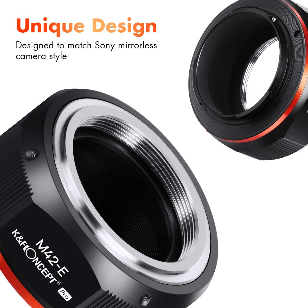 Foto 6 | Adaptador De Montura De Objetivo K&f Concept M42 Lens A Sony E-mount - Venta Internacional.