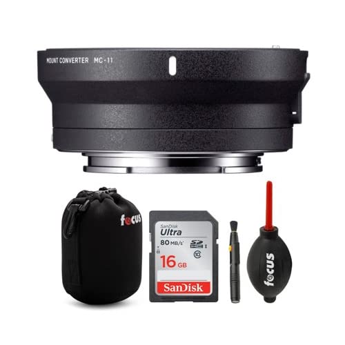 Convertidor De Montura De Objetivo Sigma Mc-11 (canon Ef A Sony E-mount) - Venta Internacional.