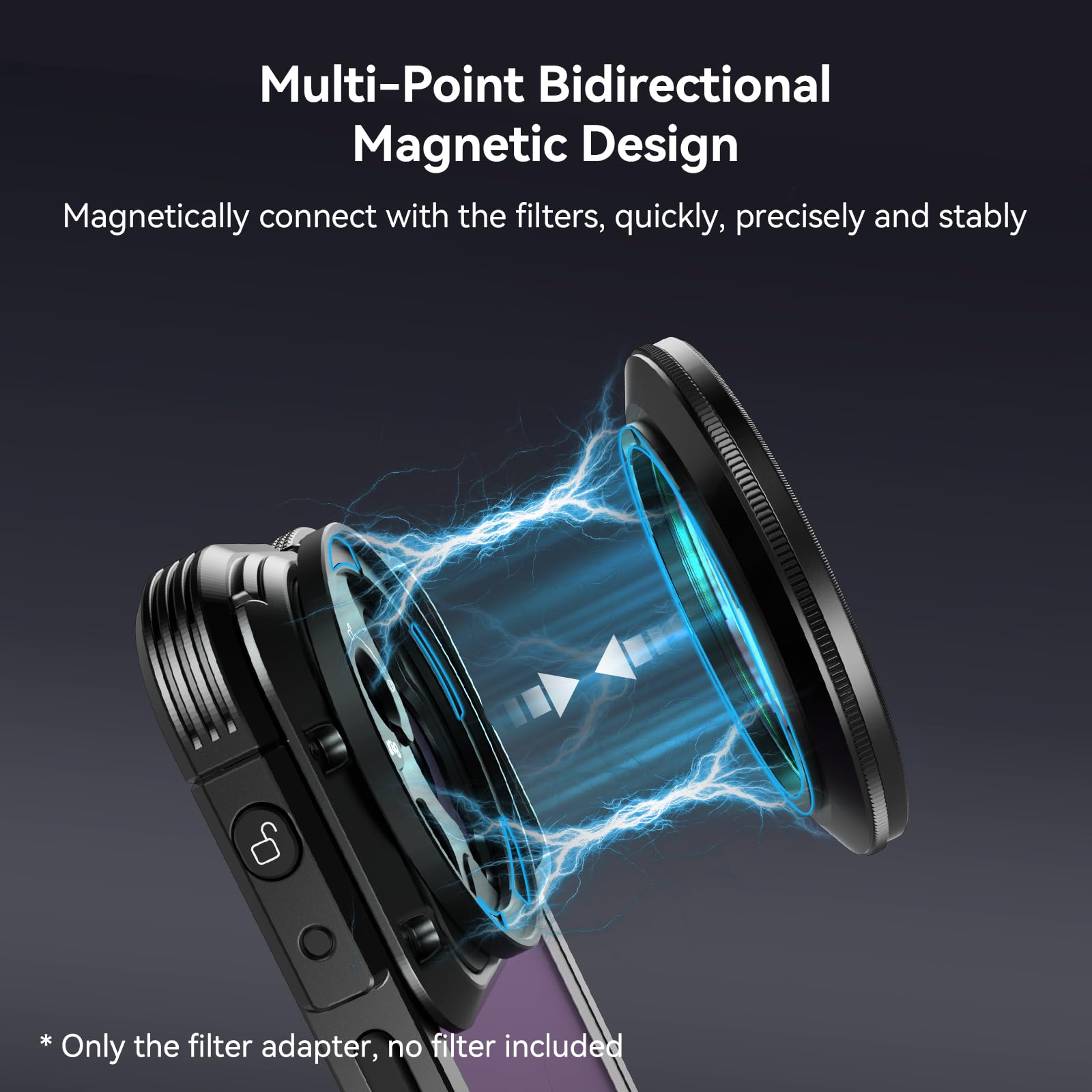 Foto 5 pulgar | Adaptador De Filtro Smallrig Magnético De 52 Mm Para Caja/funda De Teléfono - Venta Internacional.