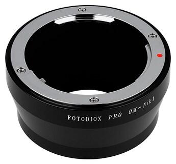 Foto 2 | Adaptador De Montura De Objetivo Fotodiox Pro Olympus Om Zuiko A Nikon 1 - Venta Internacional.