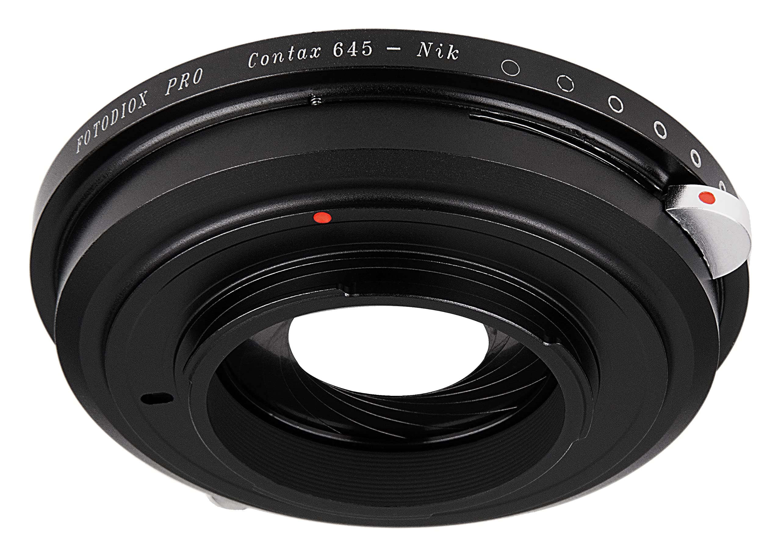 Foto 4 pulgar | Adaptador De Montura De Objetivo Fotodiox Pro Iris Contax 645 A Nikon F - Venta Internacional.