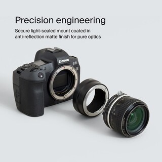 Foto 4 | Adaptador De Montura De Objetivo Compatible Con Nikon F A Canon Rf, Compatible Con Urth - Venta Internacional.