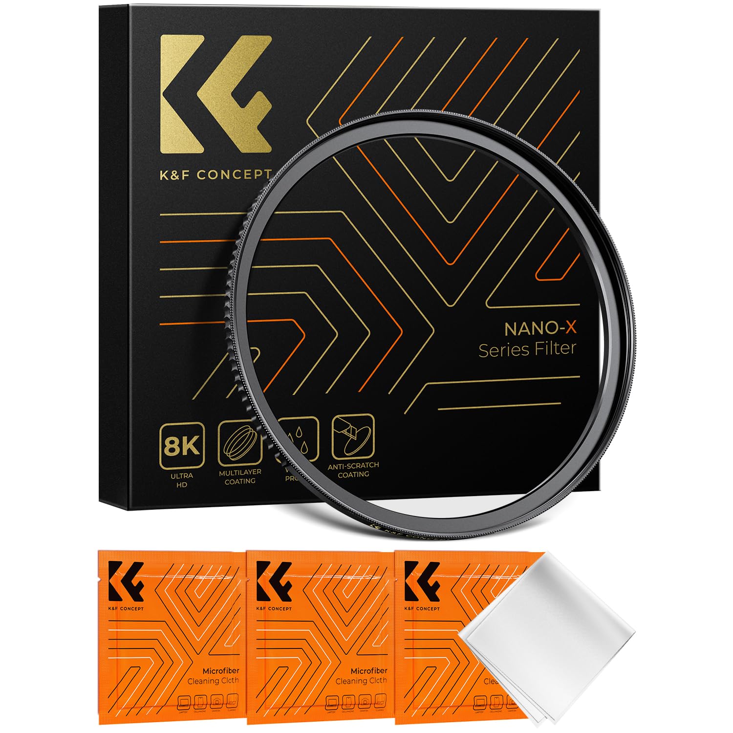 Foto 1 | Anillo Adaptador De Filtro De Lente Step-up K&f Concept 72-82 Mm - Venta Internacional.