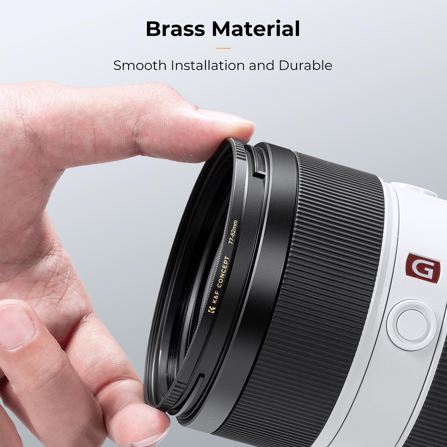 Foto 5 | Anillo Adaptador De Filtro De Lente Step-up K&f Concept 72-82 Mm - Venta Internacional.