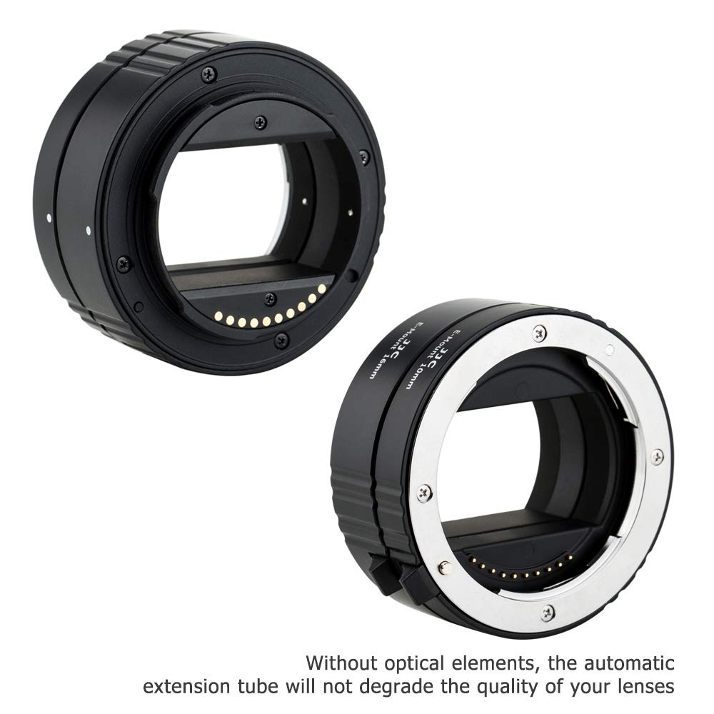 Foto 3 pulgar | Set De Tubos De Extensión Jjc Auto Focus Para Sony E Mount - Venta Internacional.