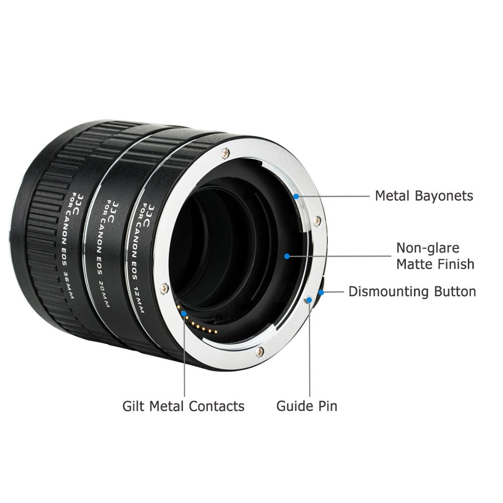 Foto 2 | Set De Tubos De Extensión De Enfoque Automático Jjc Para Canon Eos Con 90d 80d - Venta Internacional.