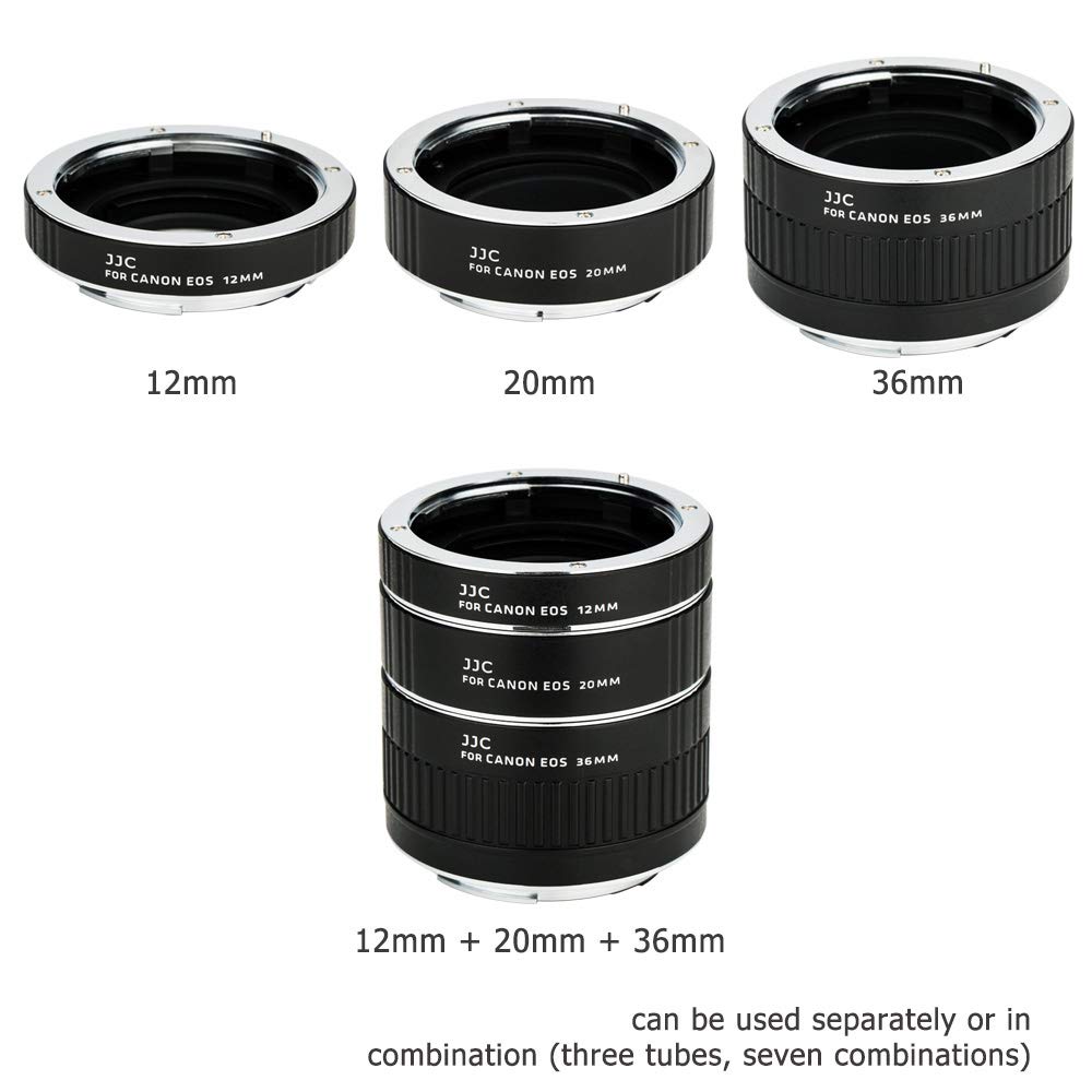 Foto 4 pulgar | Set De Tubos De Extensión De Enfoque Automático Jjc Para Canon Eos Con 90d 80d - Venta Internacional.