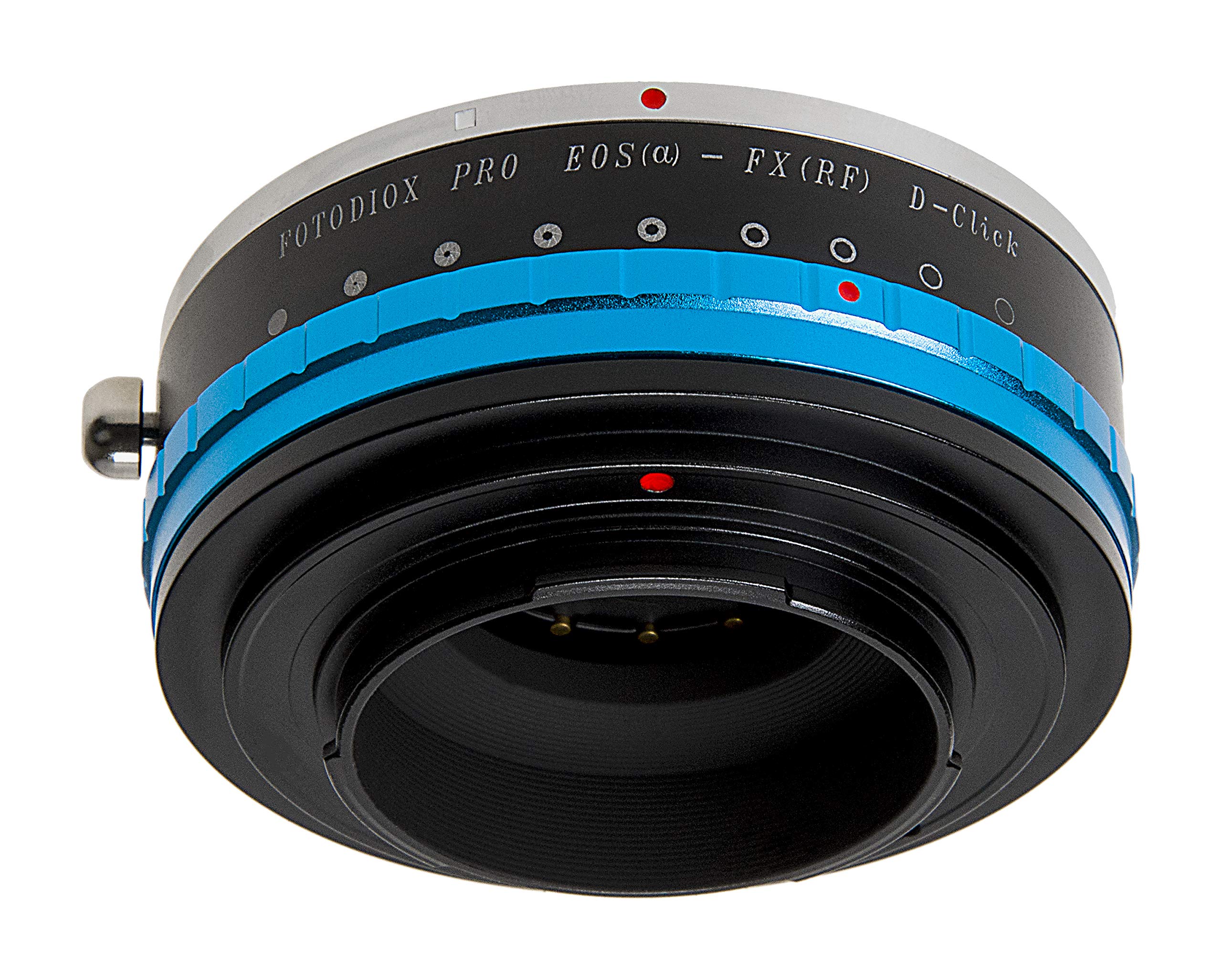 Foto 4 pulgar | Adaptador De Montura De Objetivo Fotodiox Pro Iris Canon Eos Ef A Fujifilm X - Venta Internacional.