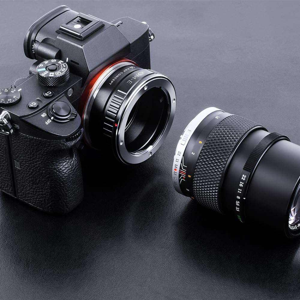 Foto 7 pulgar | Adaptador De Objetivo K&f Concept Olympus Om A Sony E Mount - Venta Internacional.