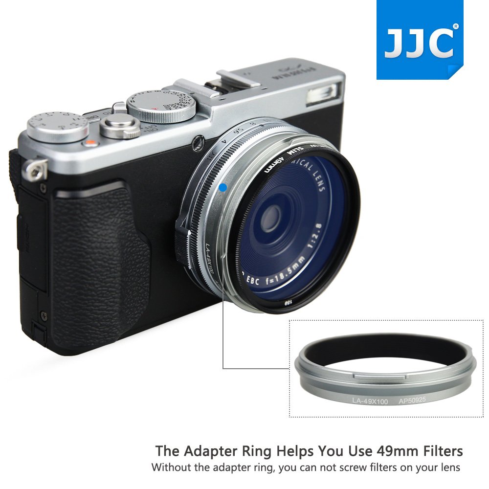 Foto 8 pulgar | Parasol De Lente Y Anillo Adaptador Para Fujifilm X100vi/v/f/t/s/70 - Venta Internacional.