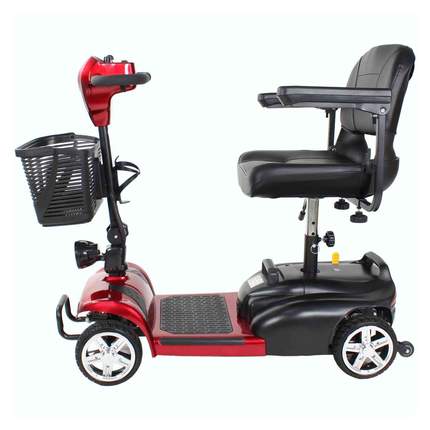Foto 5 pulgar | Silla de Ruedas Eléctrica tipo Scooter Nanofort color Rojo Recargable