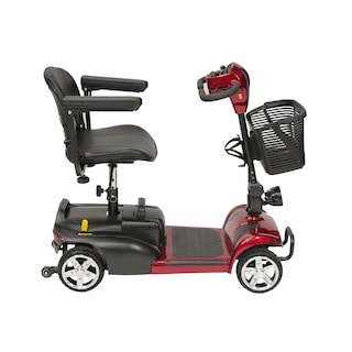 Foto 2 | Silla De Ruedas Scooter De Lujo 4 Ruedas | Respaldo Abatible, Descansabrazos Ajustables Y Abatibles