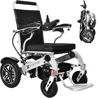Foto 1 | Silla de Ruedas Eléctrica Nanofort Plegable 5 Velocidades