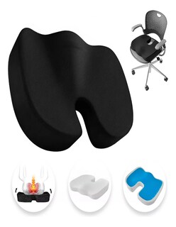 Foto 3 | Cojín Ortopédico Para Silla Asiento Auto + Termo De Agua De Regalo Güish