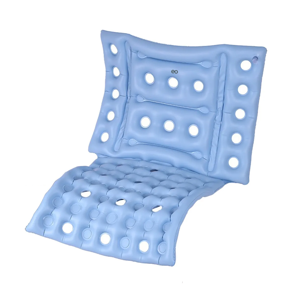 Foto 2 pulgar | Cojin Silla De Ruedas Eo Safe Imports Esi-20071 Azul