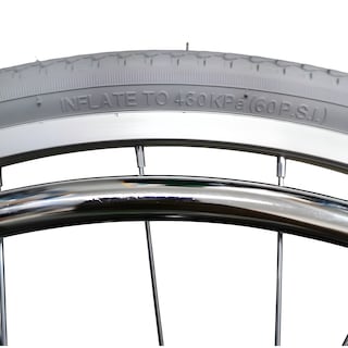 Foto 5 | Llanta Semineumática para Silla de Ruedas SC Super Confort 24x1 3/8 con Rin de Rayos Aluminio