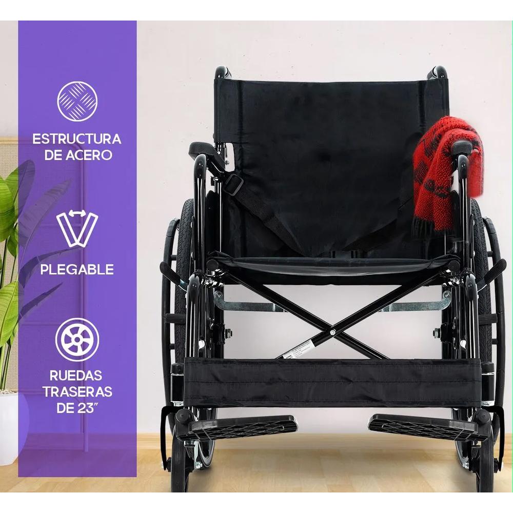 Foto 5 pulgar | Silla De Ruedas Plegable De Lujo Compacta Todo Terreno Drive