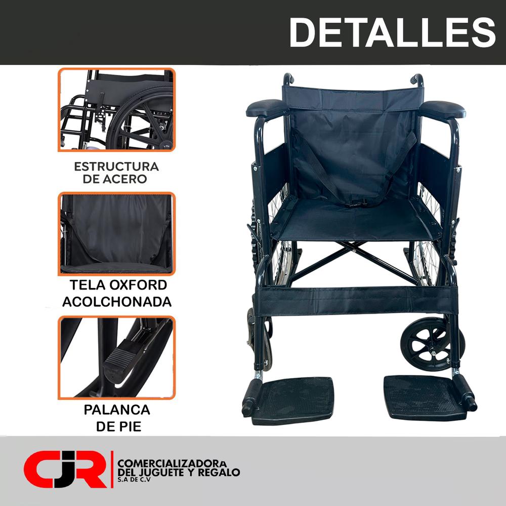 Foto 6 pulgar | Silla De Ruedas Plegable De Lujo Compacta Todo Terreno Drive