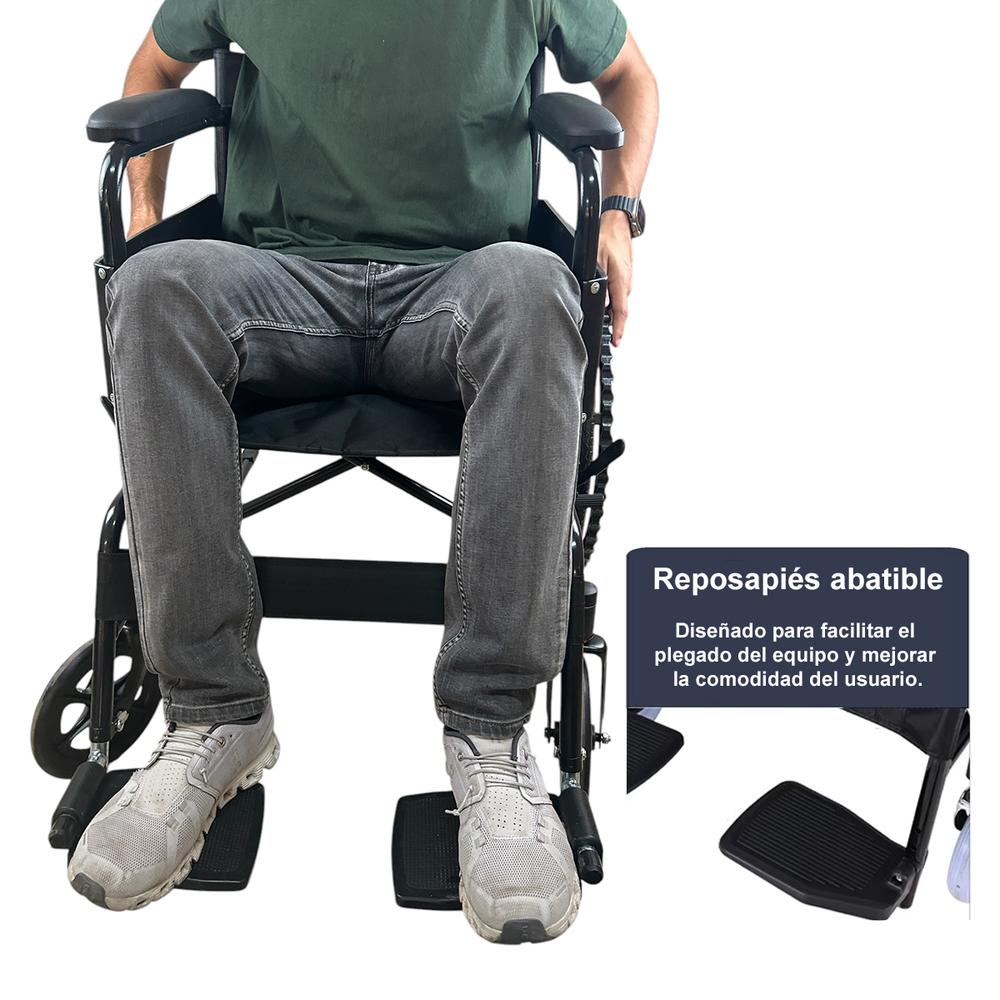 Foto 7 | Silla De Ruedas Plegable De Lujo Compacta Todo Terreno Drive