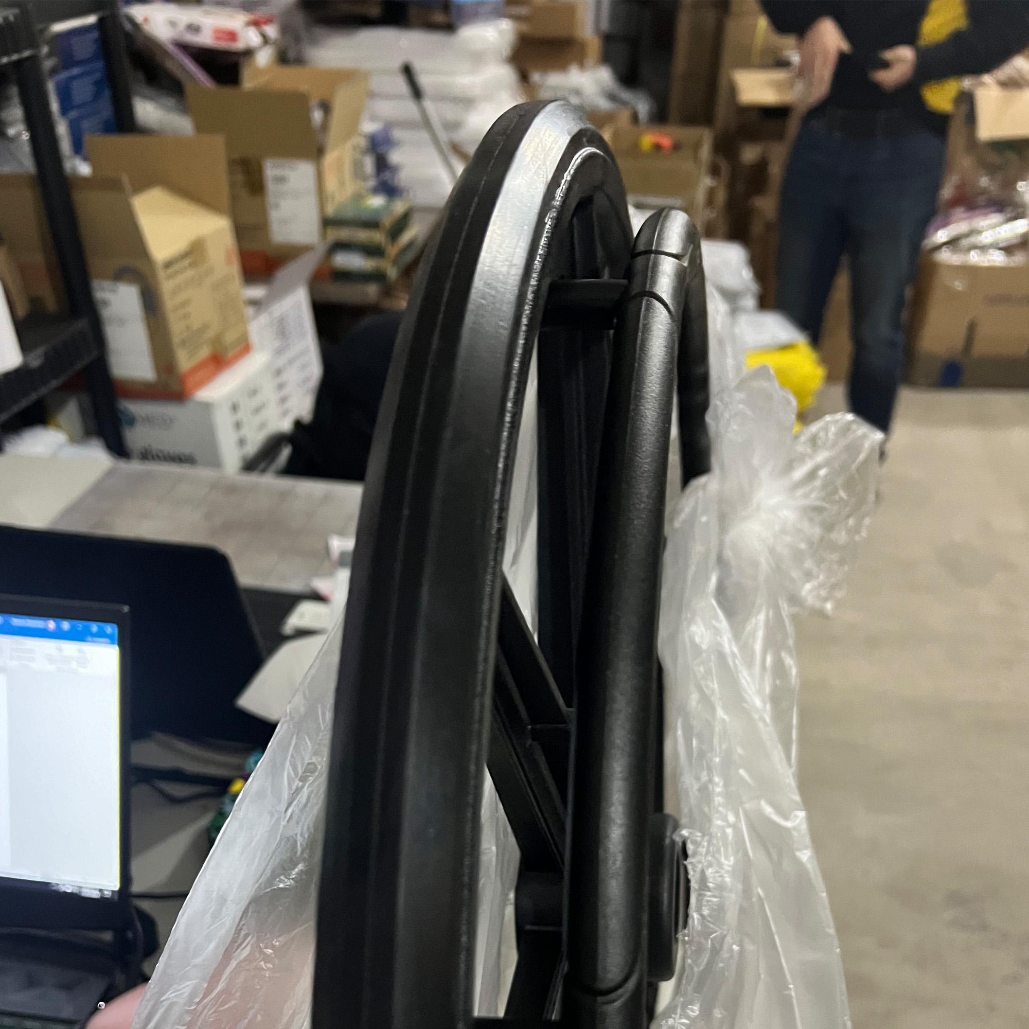 Foto 6 pulgar | Llanta para Silla de Ruedas Manual con Balero de Precisión SC Super Confort