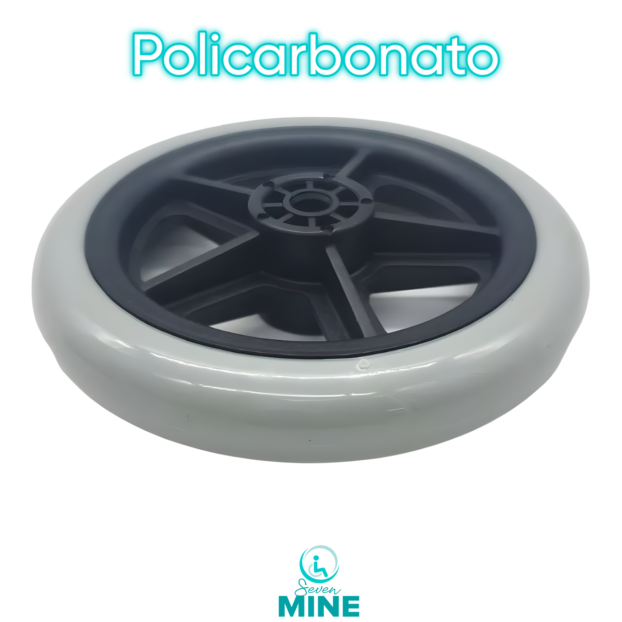 Foto 9 pulgar | Par de Llantas Delanteras SC Super Confort SM-SC-W5G para Silla de Ruedas 5x1 Pulgadas