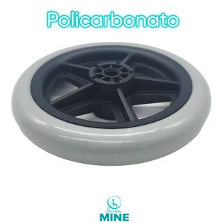 Foto 8 | Par de Llantas Delanteras SC Super Confort SM-SC-W5G para Silla de Ruedas 5x1 Pulgadas