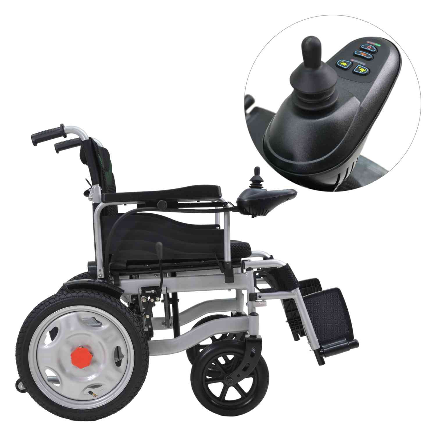 Foto 5 pulgar | Silla de Ruedas Eléctrica 5 Vel 6 Km Nanofort Comodidad Premium