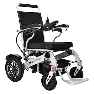 Foto 1 | Silla de Ruedas Eléctrica Plegable Nanofort Acero Controlador 5 Velocidades