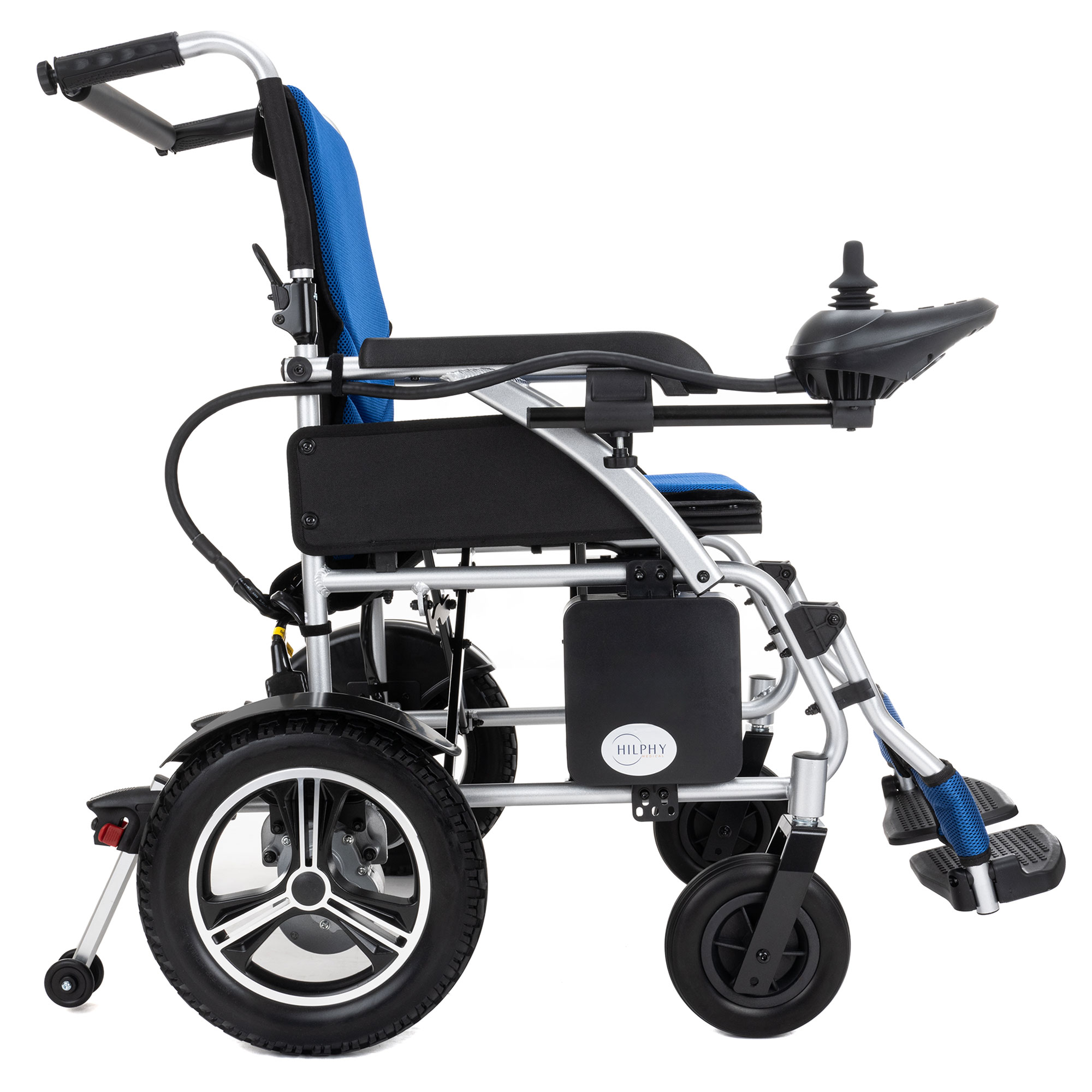 Foto 4 pulgar | Silla de Ruedas Eléctrica Hilphy Medical Hil014a Azul