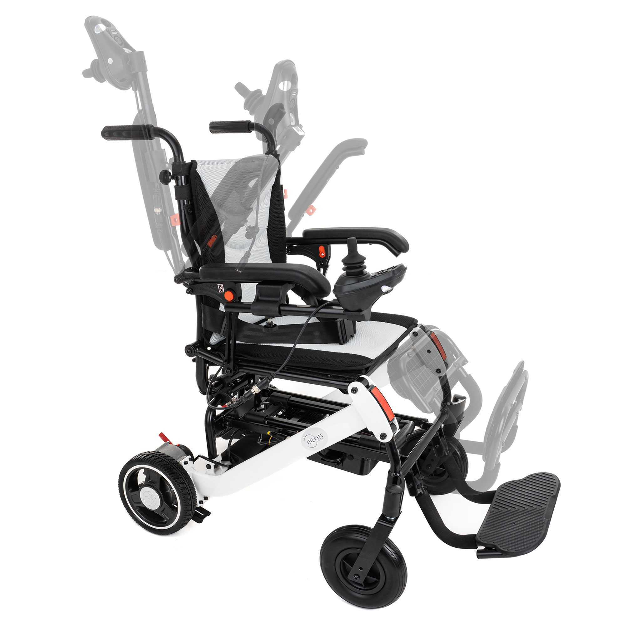 Foto 5 pulgar | Silla de Ruedas Eléctrica Hilphy Medical Hil016g Gris