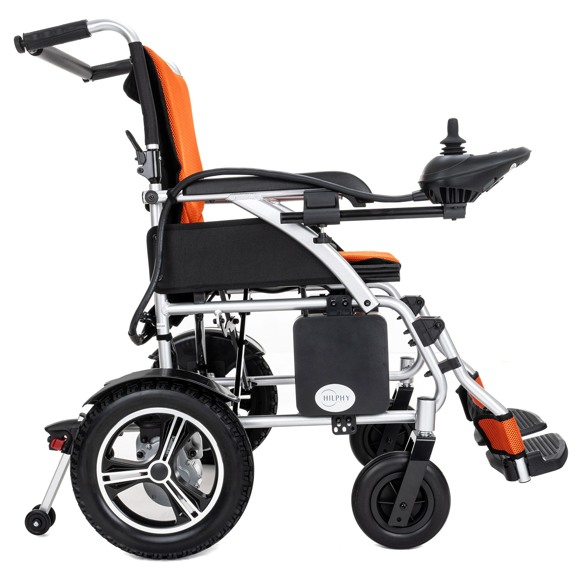 Foto 4 pulgar | Silla de Ruedas Eléctrica Hilphy Medical Hil014nar Anaranjada