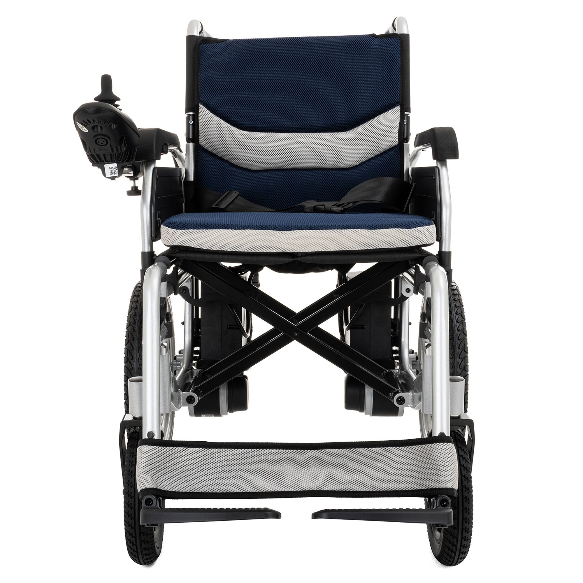 Foto 5 pulgar | Silla de Ruedas Eléctrica Plegable Hilphy Medical Hil012a Color Azul