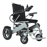 Silla De Ruedas Eléctrica Plegable | Compacta, Todo Terreno, Estructura De Aluminio, Respaldo Acojinado, Contro