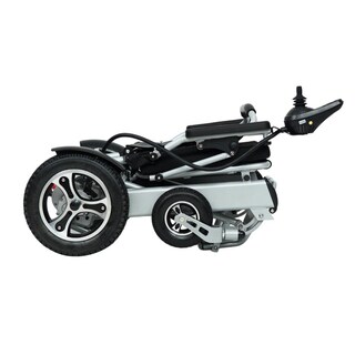 Foto 3 | Silla De Ruedas Eléctrica Plegable | Compacta, Todo Terreno, Estructura De Aluminio, Respaldo Acojinado, Contro