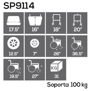 Foto 3 | Silla de Ruedas Eléctrica Speedy Plegable Compacta